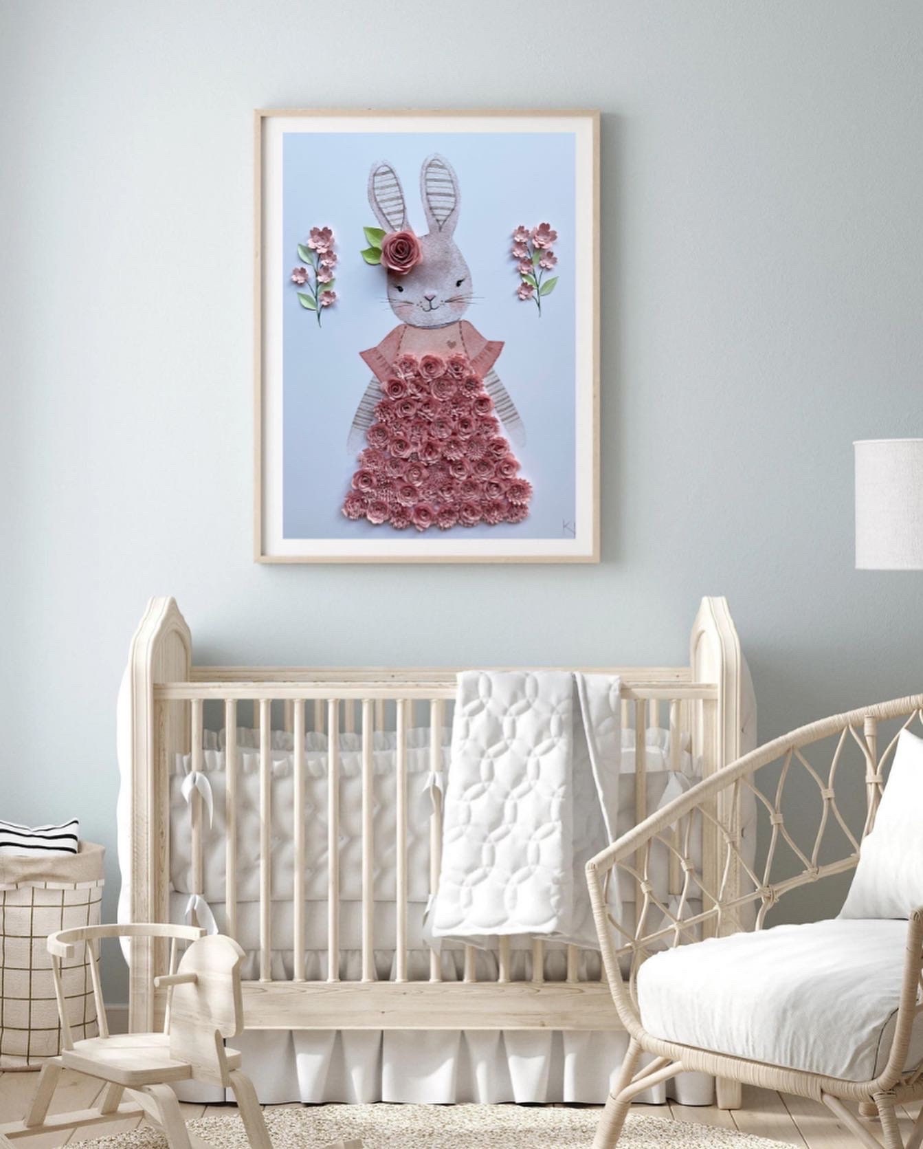Set di 3 stampe da parete con fiocchi rosa - Decorazione per cameretta stile preppy - Stampe ad acquerello - Decorazione per la stanza - Pila di libri da ragazza - Senza cornice | SHEIN ALIA