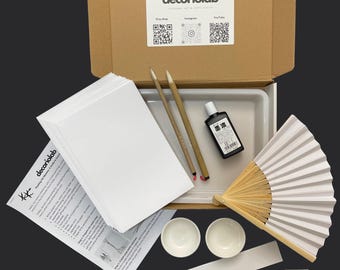 Bulk Suminagashi Art Kits – 10 Pack for Team Building, Corporate Gifting & Office Events – Creative DIY Marbling Group Activity Box Bundle