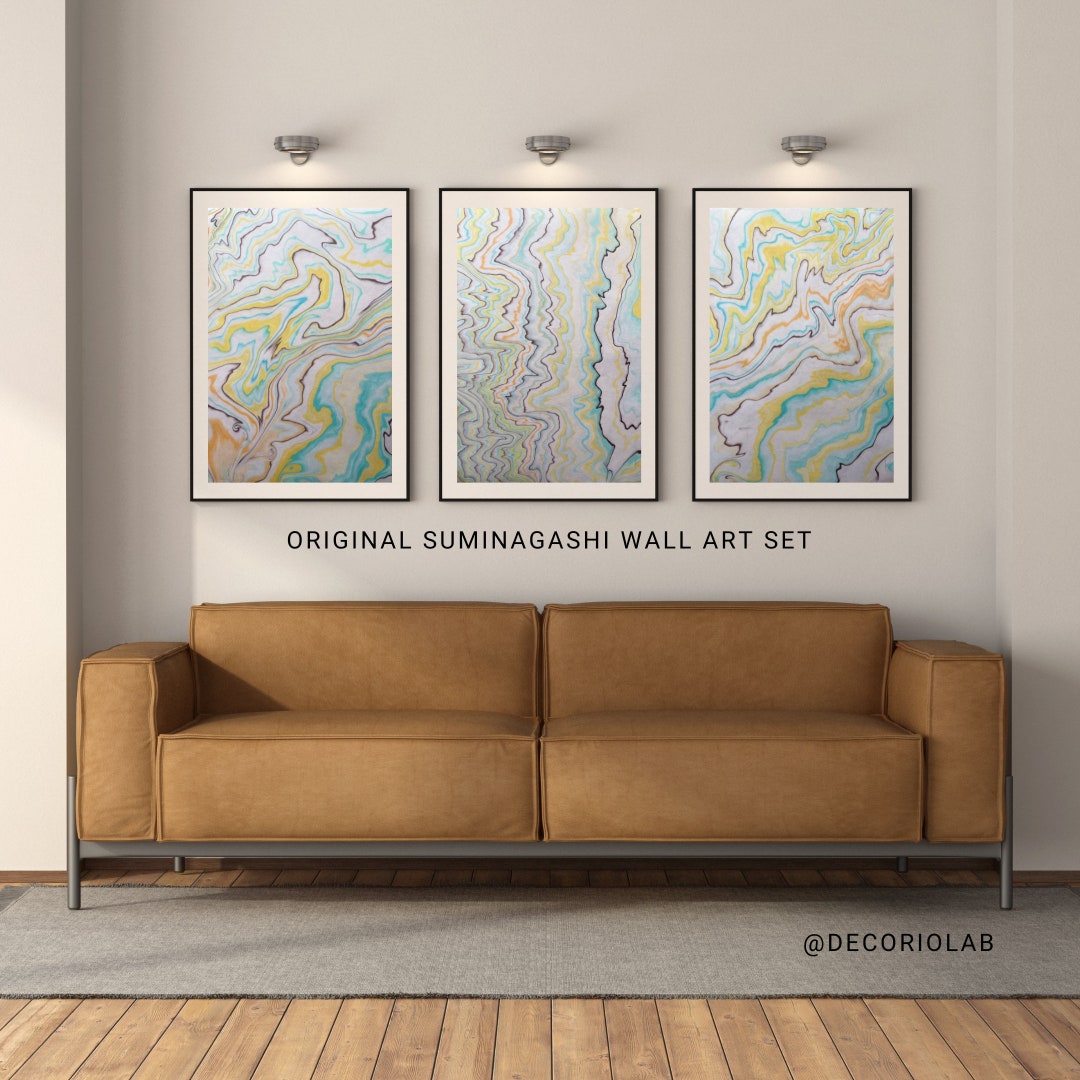 Illustration of Abstract Art For Apartment Interiors