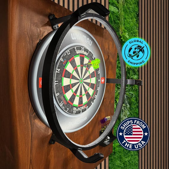 Autodarts Ring with Cameras | Real-Time Scoring | Optional LED Lights and PreLoaded PC | Turnkey Solution
