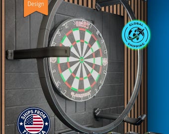 AutoDarts Ring with Cameras | Real-Time Scoring | Optional LED Lights and PreLoaded PC | New Style