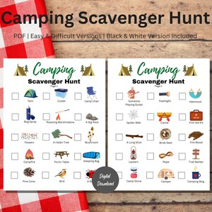 Camping Scavenger Hunt, Scavenger Hunt, Treasure Hunt Clues, Scavenger Hunt Printable, Kids Treasure Hunt, Treasure Hunt, Kid Scavenger Hunt