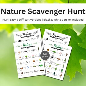 Natur-Schnitzeljagd, Schnitzeljagd, Schatzsuche Hinweise, druckbare Schnitzeljagd, Kinder Schatzsuche, Schatzsuche, Kinder Schnitzeljagd