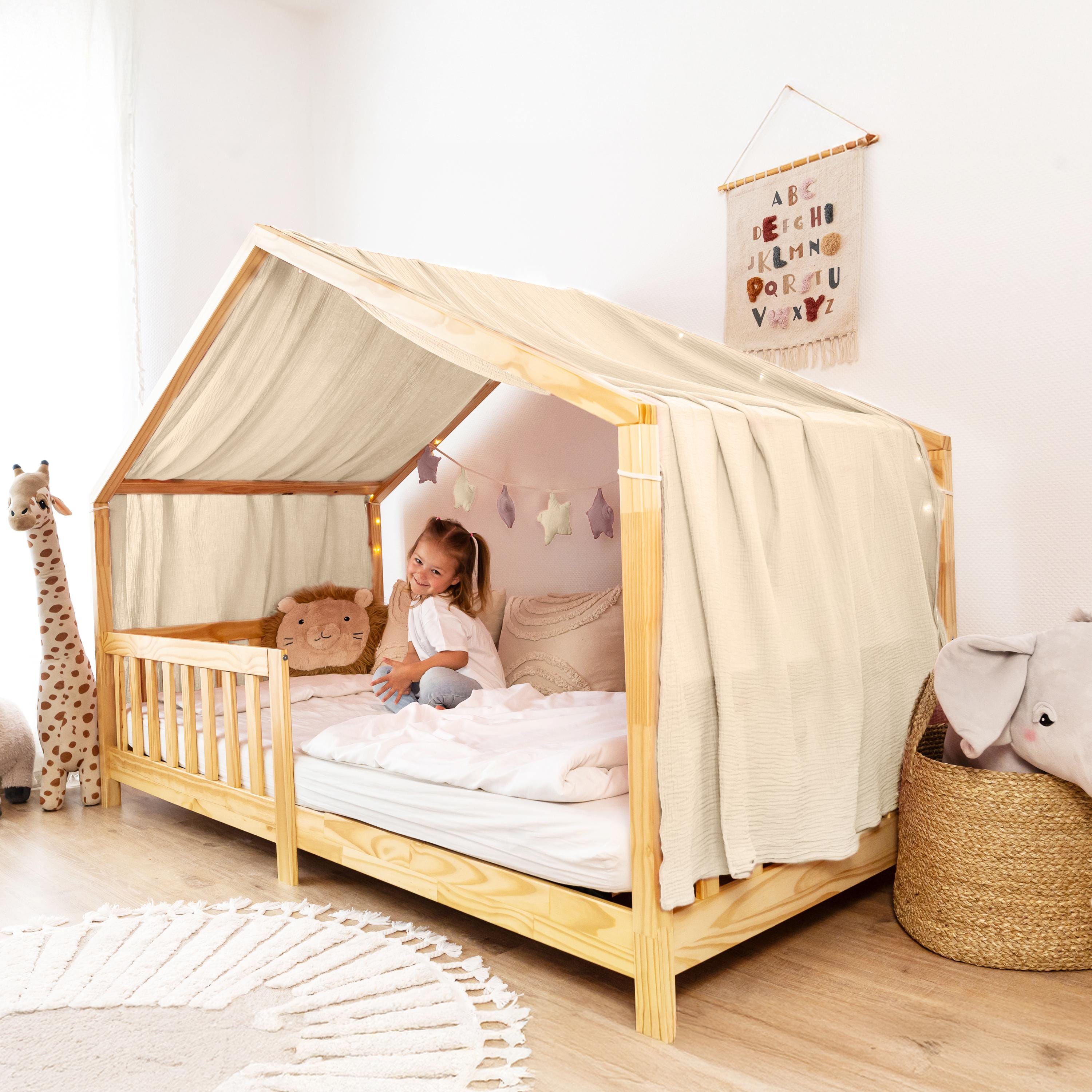 Jollein Moskitonetz Für Camping Und Kinderbett - Betthimmel Mit Feinem Netz