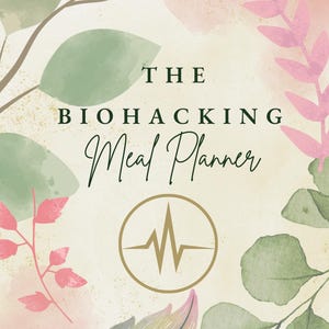 Biohacking Meal Planner | Weekly Nutrition & Fasting Tracker | Digital Download
