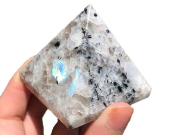 Bulk Rainbow Moonstone Pyramid | Moonstone Pyramid Bulk | Moonstone Crystal Healing Pyramid | Rainbow Gemstone Pyramid Wholesale