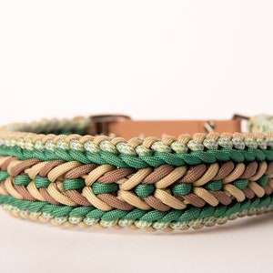 Handmade custom braided Paracord dog collar and leash set -extra small, small, medium, large, extra large and XXL-personalized - heavy duty