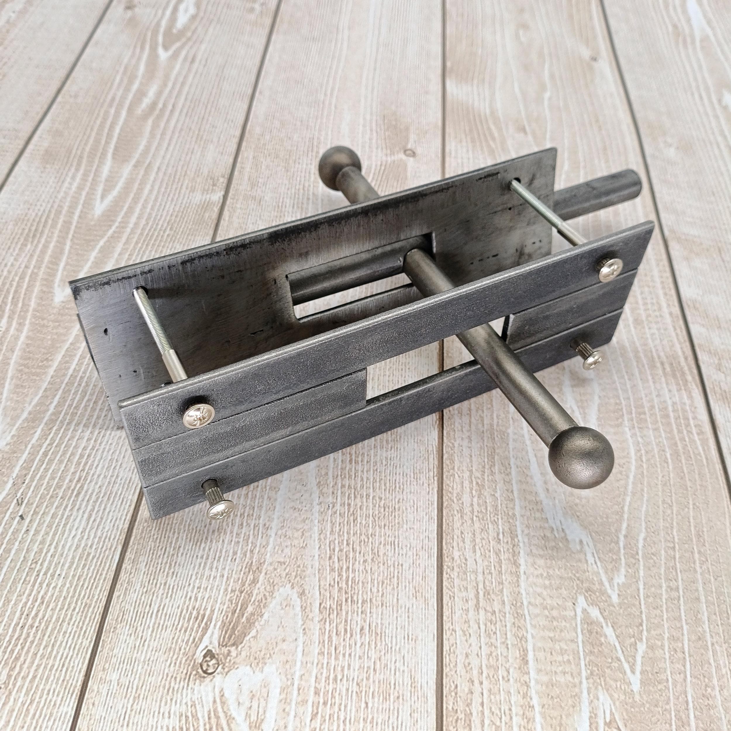 Handmade Steel Double Sided Gate Latch: Rustic Barn Door Lock - Etsy