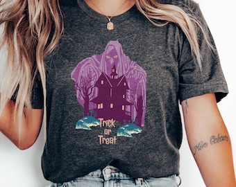 Haunted house shirt,Scary House Witch Shirt,Scary Night Tee,Spooky House Shirt,Halloween Haunted House Shirt,spooky season tee, scary shirts