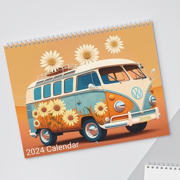 2024 Cars Calendar Etsy
