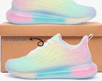 Pastell Air Sneakers, Pastell Sneakers, Luftkissen Sneakers, süße Pastell Sneakers, einzigartige Air Sneakers