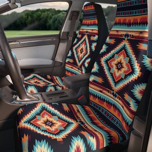 Native Seat Covers, Western Seat Covers, Unique Car Seat Covers, Southwestern Covers, Thoughtful Gift Idea