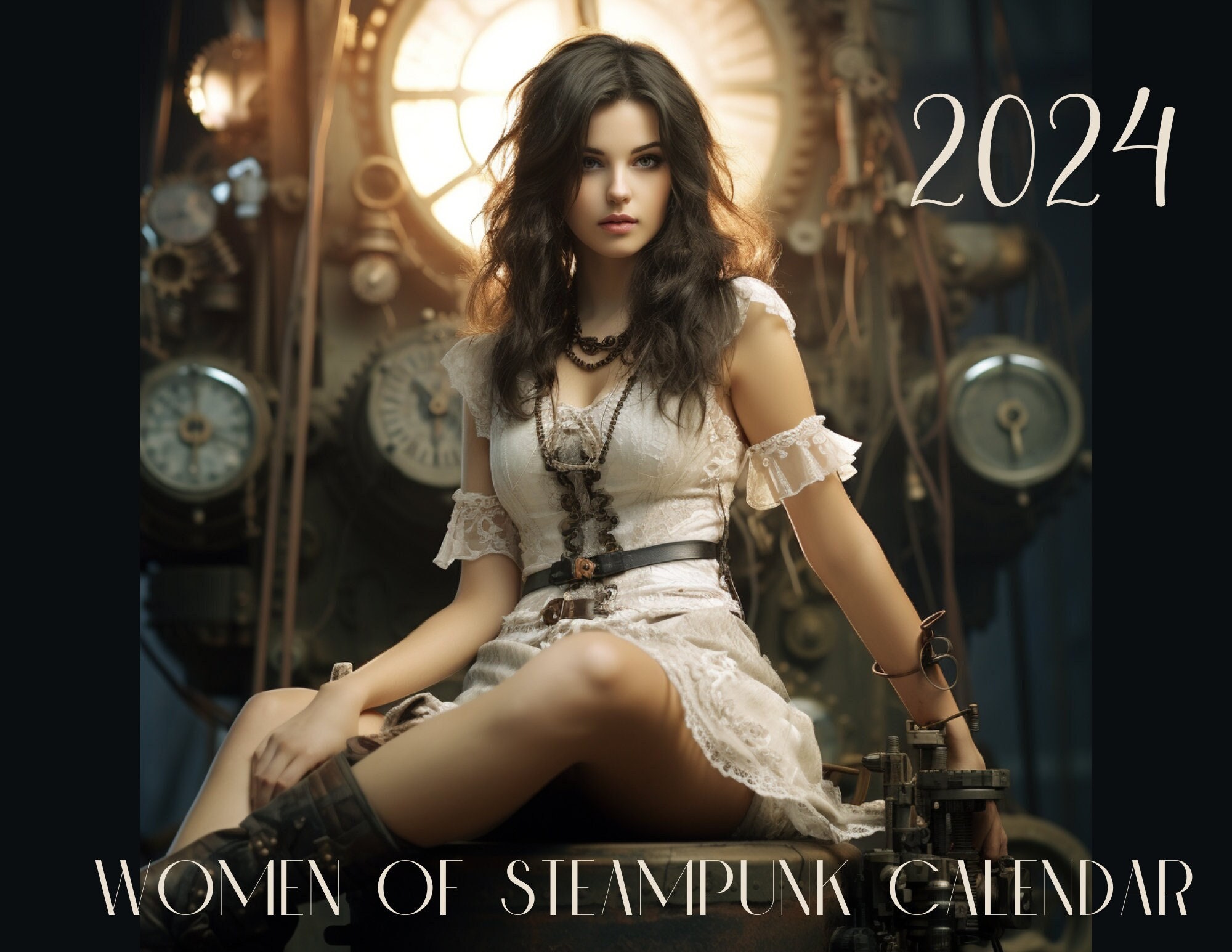 Steampunk Calendar 2025