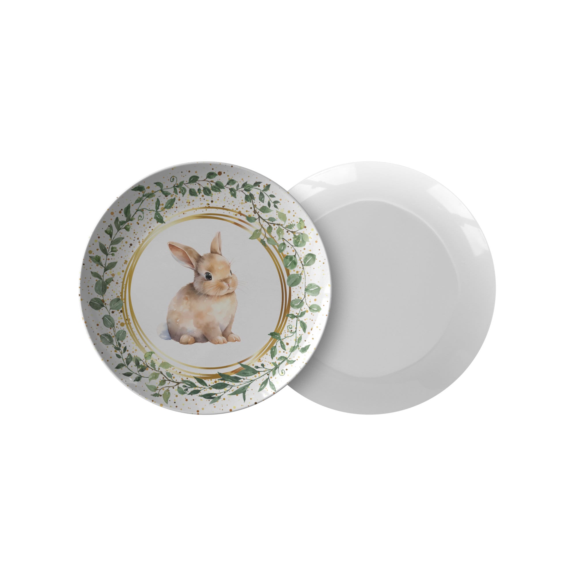 Easter Dinner Plate, Charming Retro Rabbit Lunch Plates - Ideal for ...