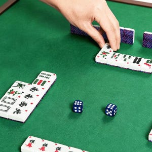 Zebra Pattern American Mahjong Tiles Set - Animal Print Game Pieces for Mahjong Players image 9