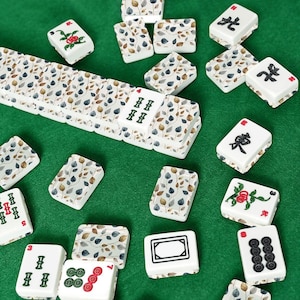 Gold Leaf American Mahjong Tiles - Game Set for Family Fun image 8