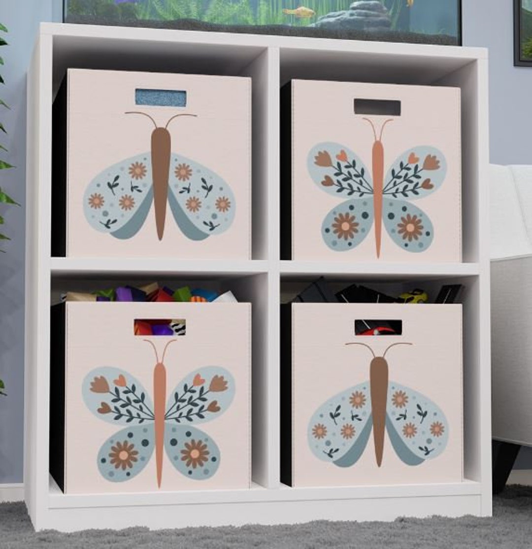 Butterfly Felt Storage Box Butterfly Storage Box Storage Etsy