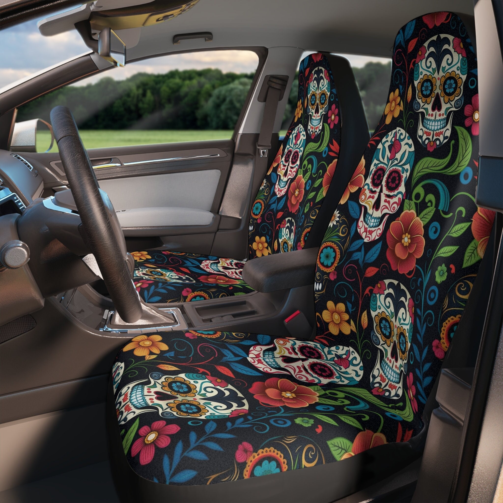 Auto RV Vorne Hinten Sitzauflage Sitzbezüge für Fahrer- / Beifahrersitz  Matte