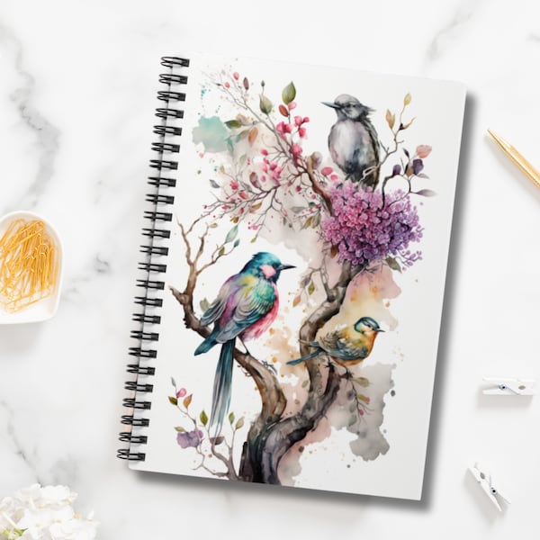 Best Selling Item Birds Notebook 118 Pages Best Selling Item Most Popular Item Trending Gifts Supplies Best Seller Journal