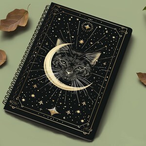 Mystical Cat Journal for Writers and Cat Lovers - Great Gift Idea, Mystical Cat Journal: Perfect Gift for Writers & Feline Enthusiasts - Personalized Notebook & Sketchbook, best selling item