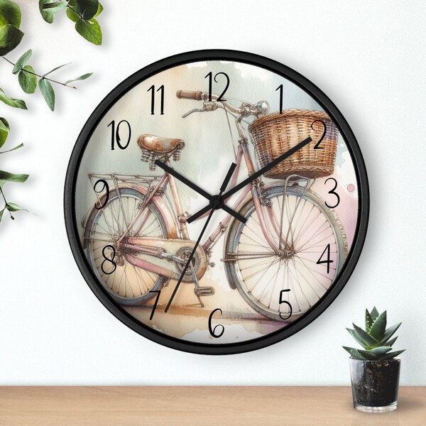 Bicycle Wall Clock - Etsy