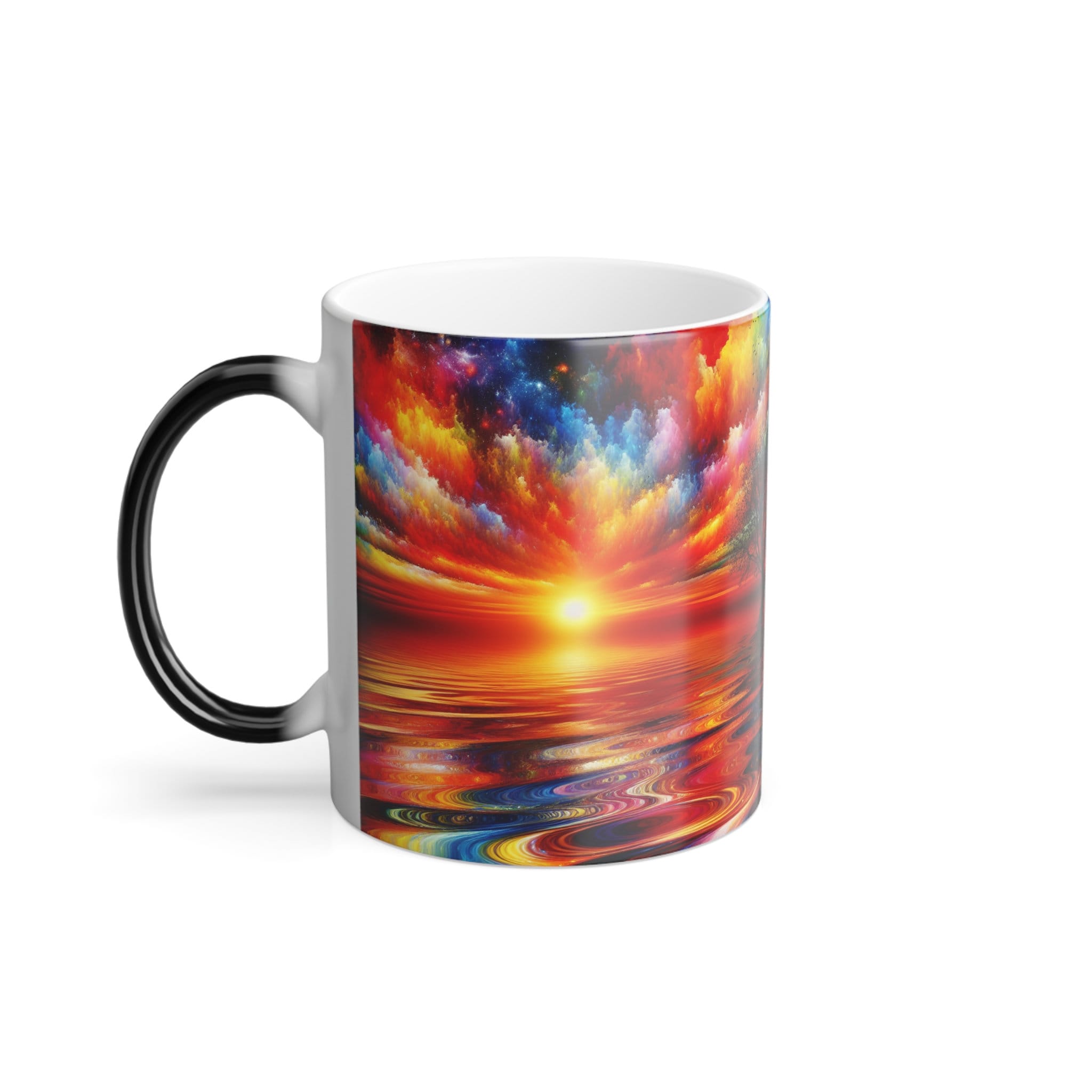 Color-Changing Sunset Coffee Mug: Heat Reactive Ceramic Mug - Thumbnail 4