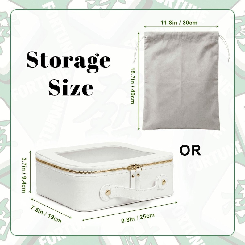 Zebra Pattern American Mahjong Tiles Set - Animal Print Game Pieces for Mahjong Players image 5