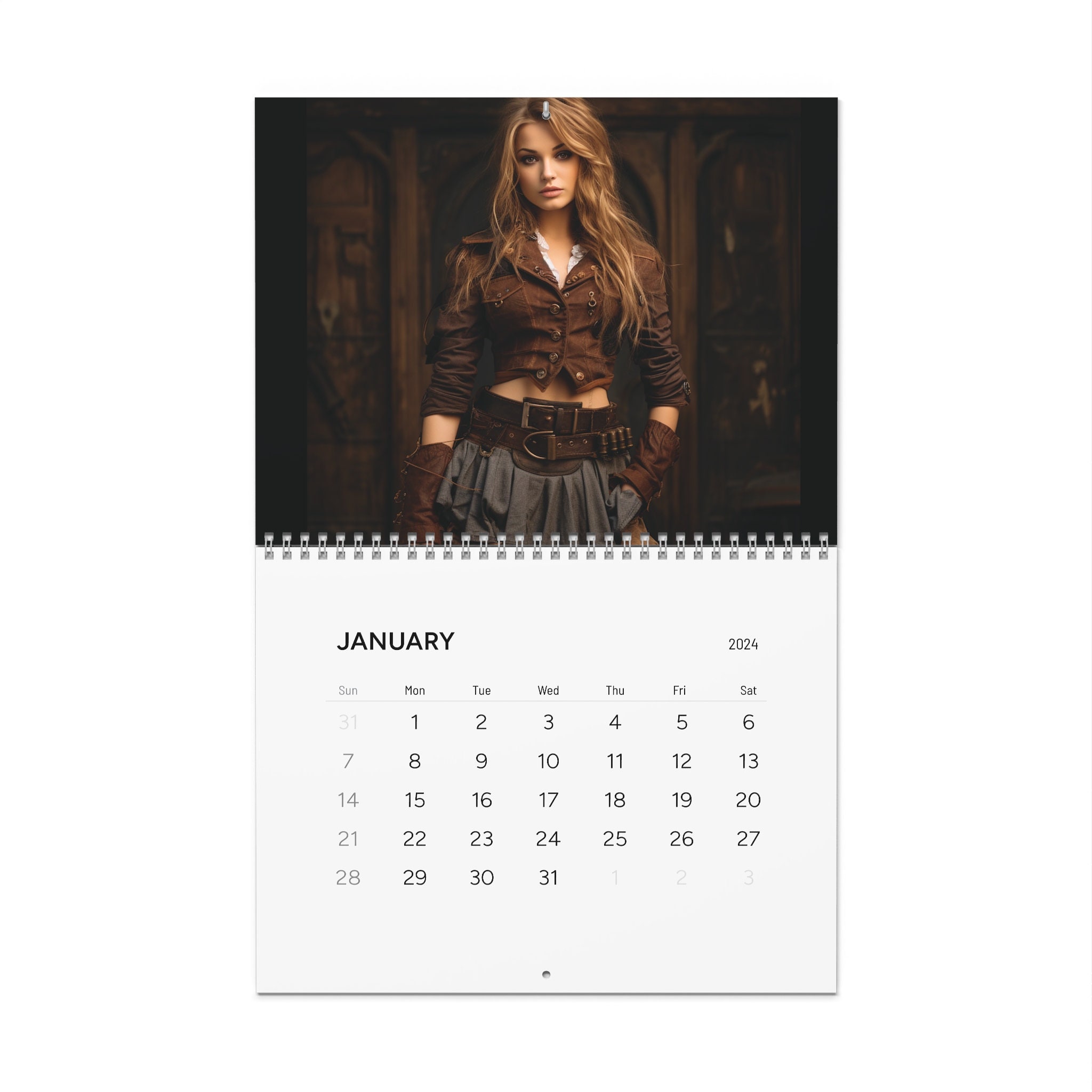 Steampunk Women, Steampunk Calendar, Steampunk Women Calendar, Calendar