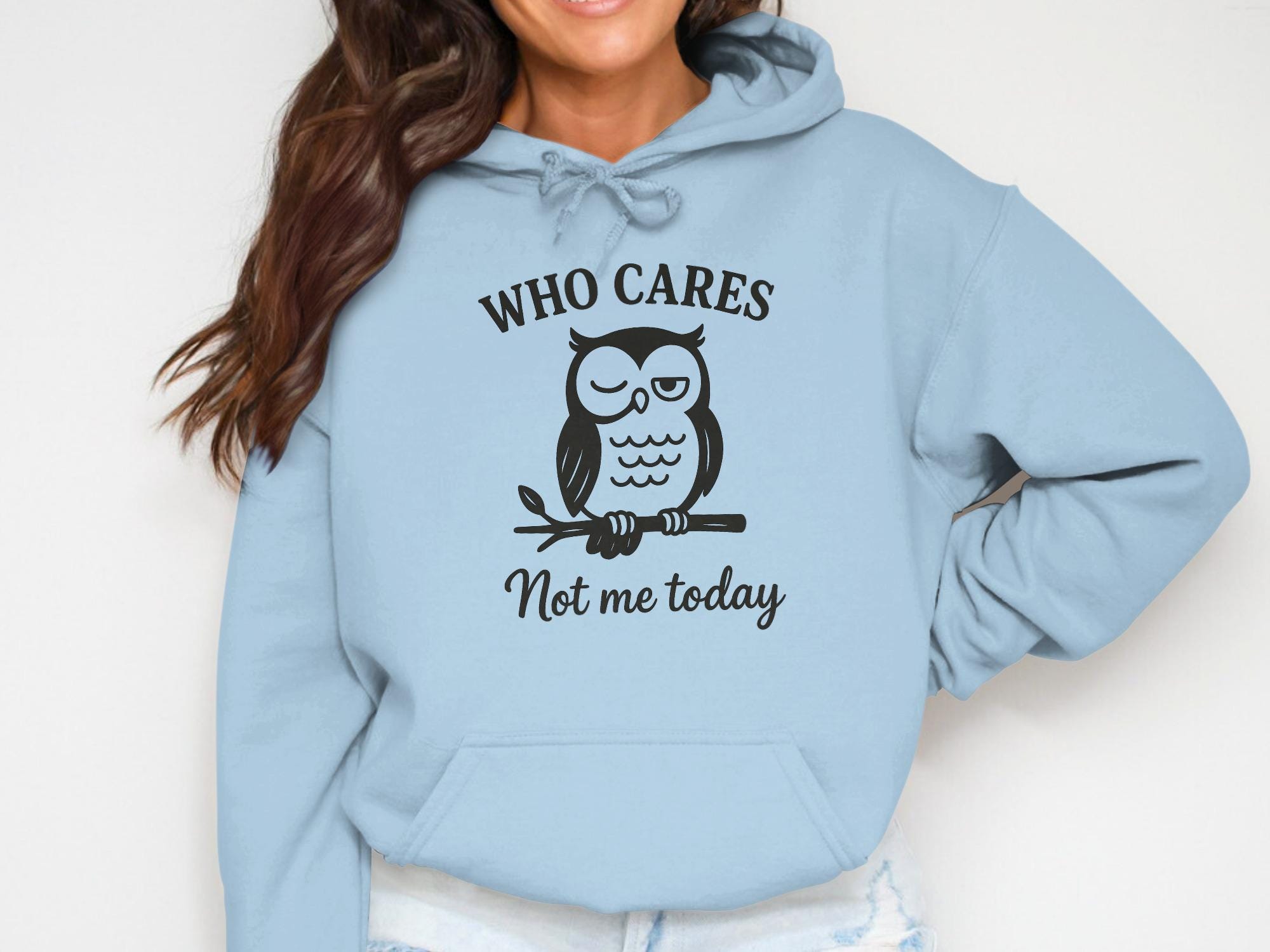 Funny Owl Sweatshirt: Sassy Quote, Animal Lover Gift