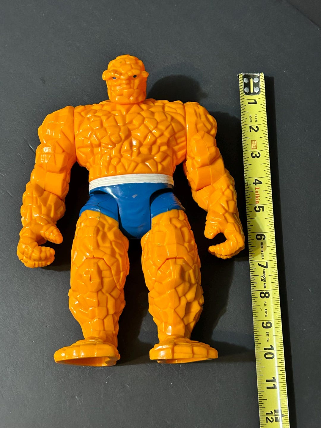 Vintage the Thing Action Figure 10” Toy Biz Deluxe Edition