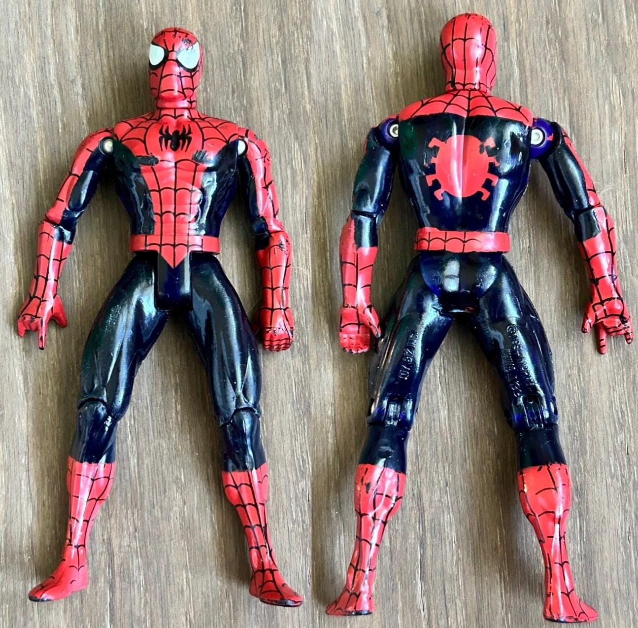 Vintage Spider-man Animated Series Marvel Toybiz Figures: You