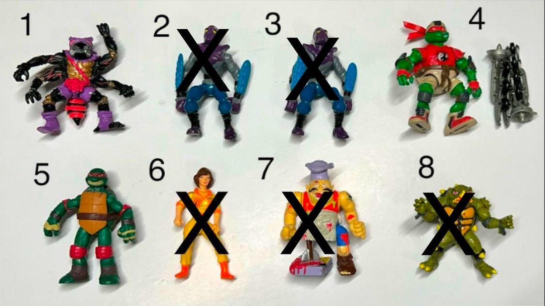 Teenage Mutant Ninja Turtles You Choose!! TMNT Anthrax Foot Soldier ...