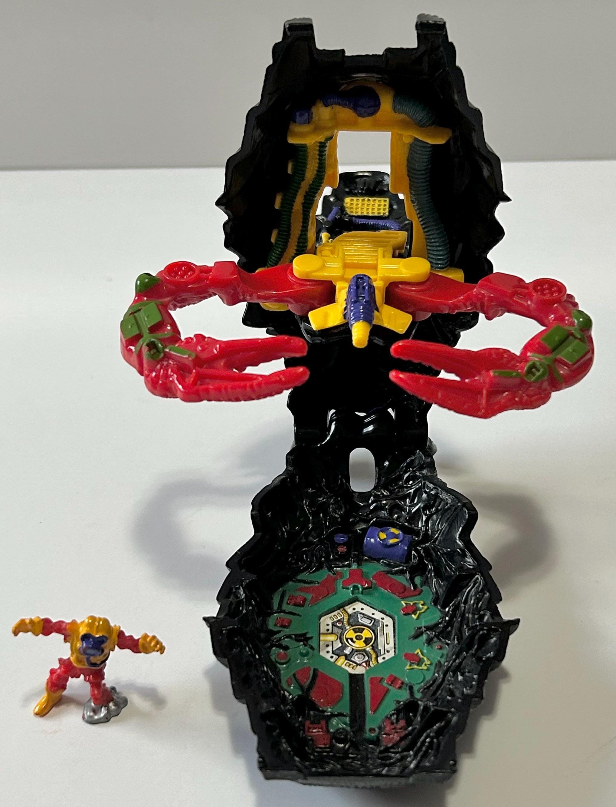 Mighty Max Doom Zone Play Sets Vintage Terminates Wolfship