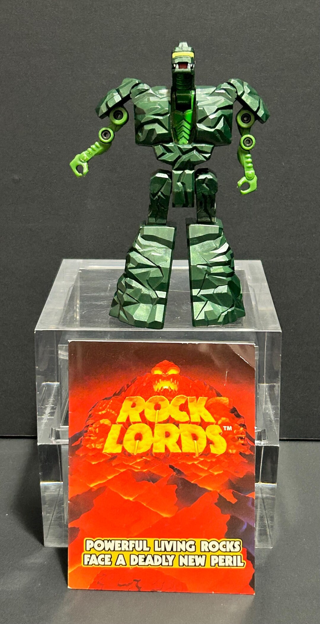 GoBots solitare Rock Lords Jewel Stone Bandai Tonka Transforming 1985