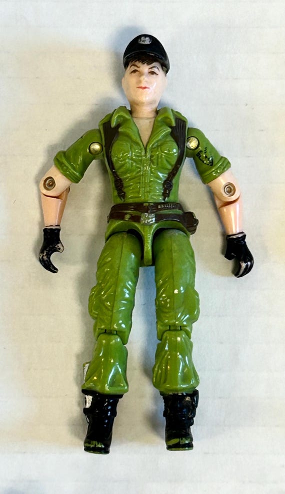 En STOCK Hasbro G.I. Joe GI JOE figura de acción Retro de Lady Jaye