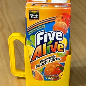Vintage 1 Litre Handi Holder Sun-Rype Juice Milk Tetra Drink Holder You Choose!