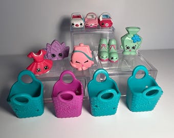 Shopkins Jumbo Mcdonald's Lot, Moose Cutie Cars, Totes, 12 Piece