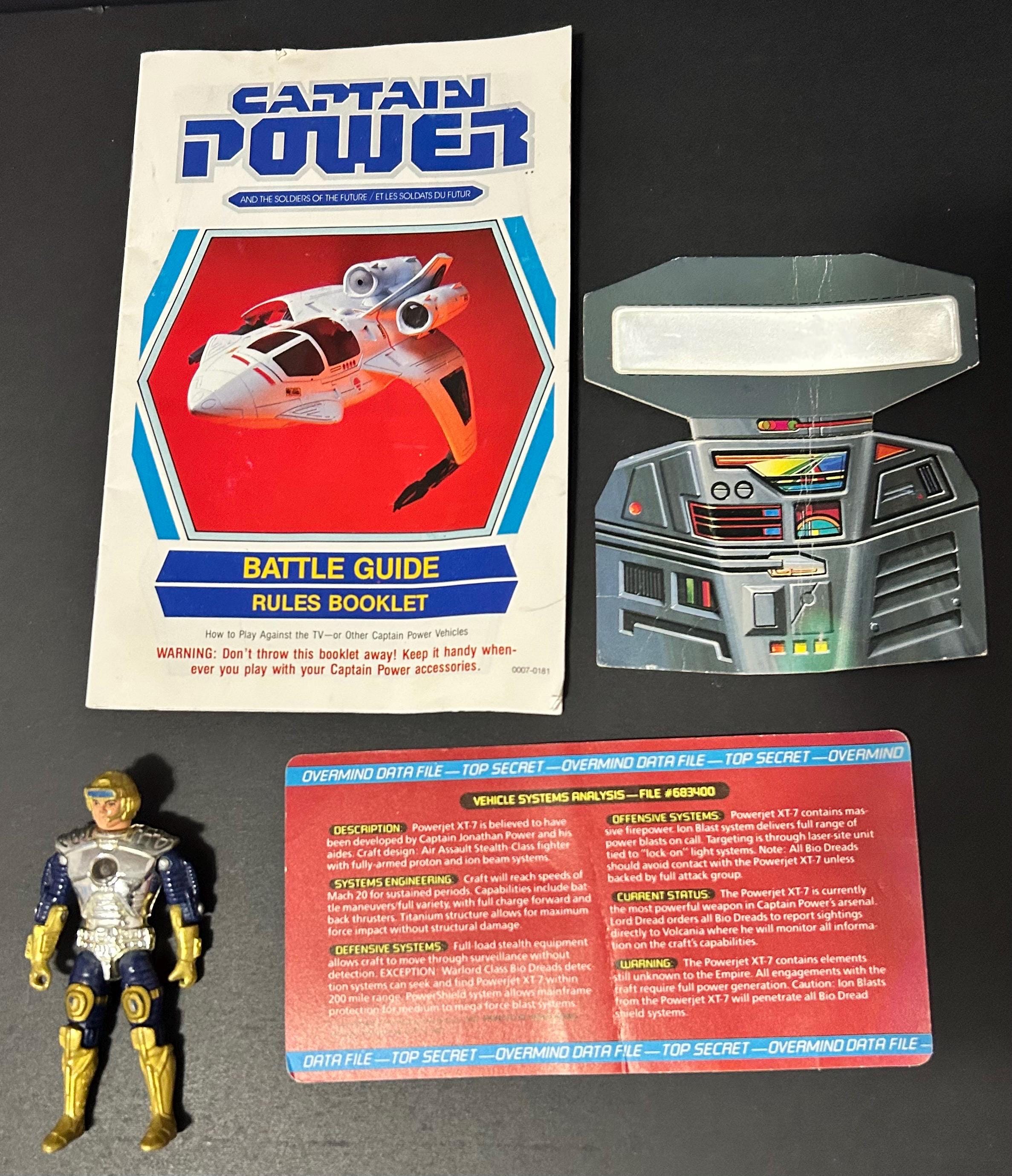 Captain Power 1986 coffret POWERJET XT-7 - Jeux & Jouets