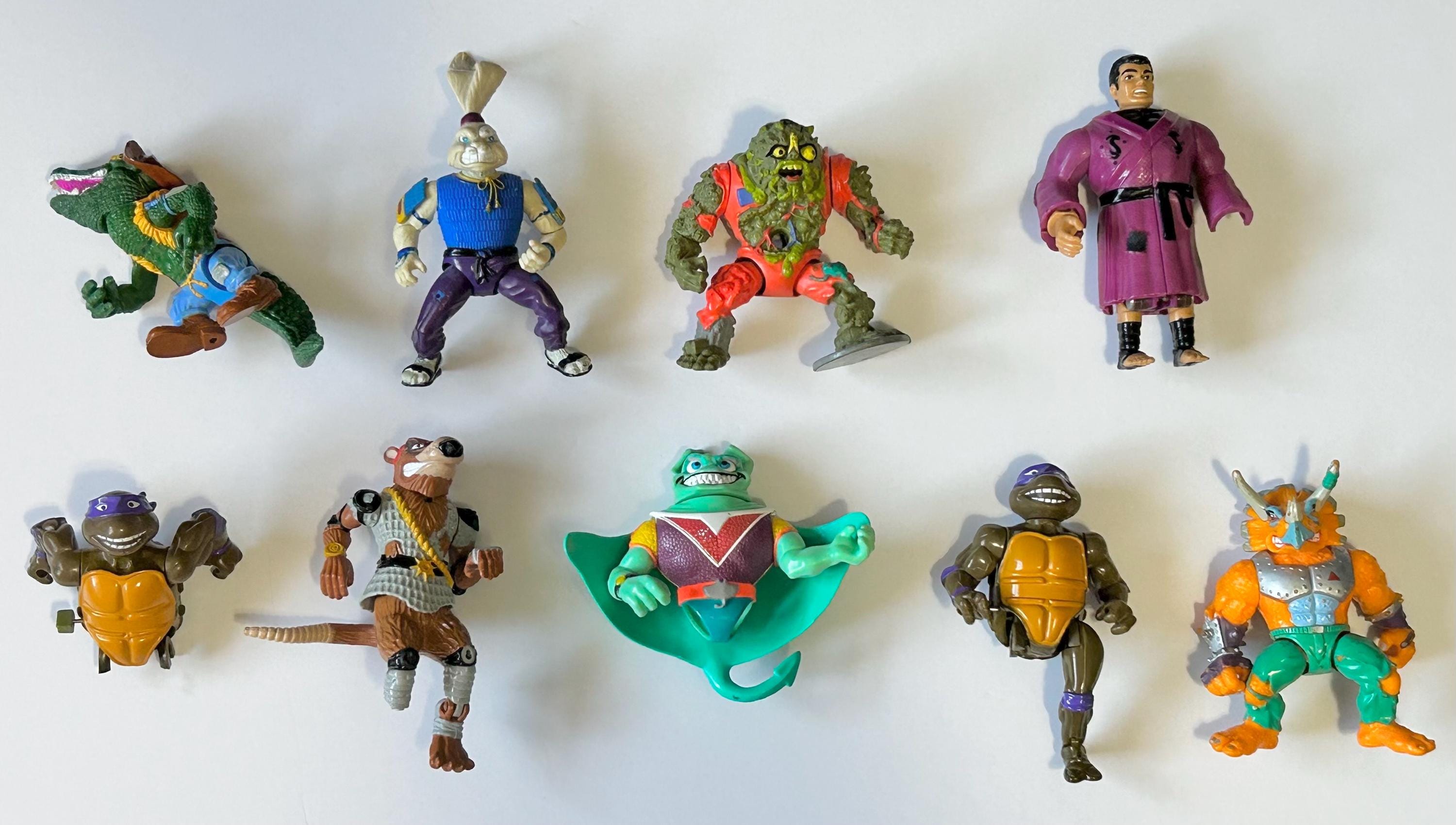 TMNT Vintage - Creepy Crawlin' Splinter - Tortues Ninja - Playmates 1990 Complet
