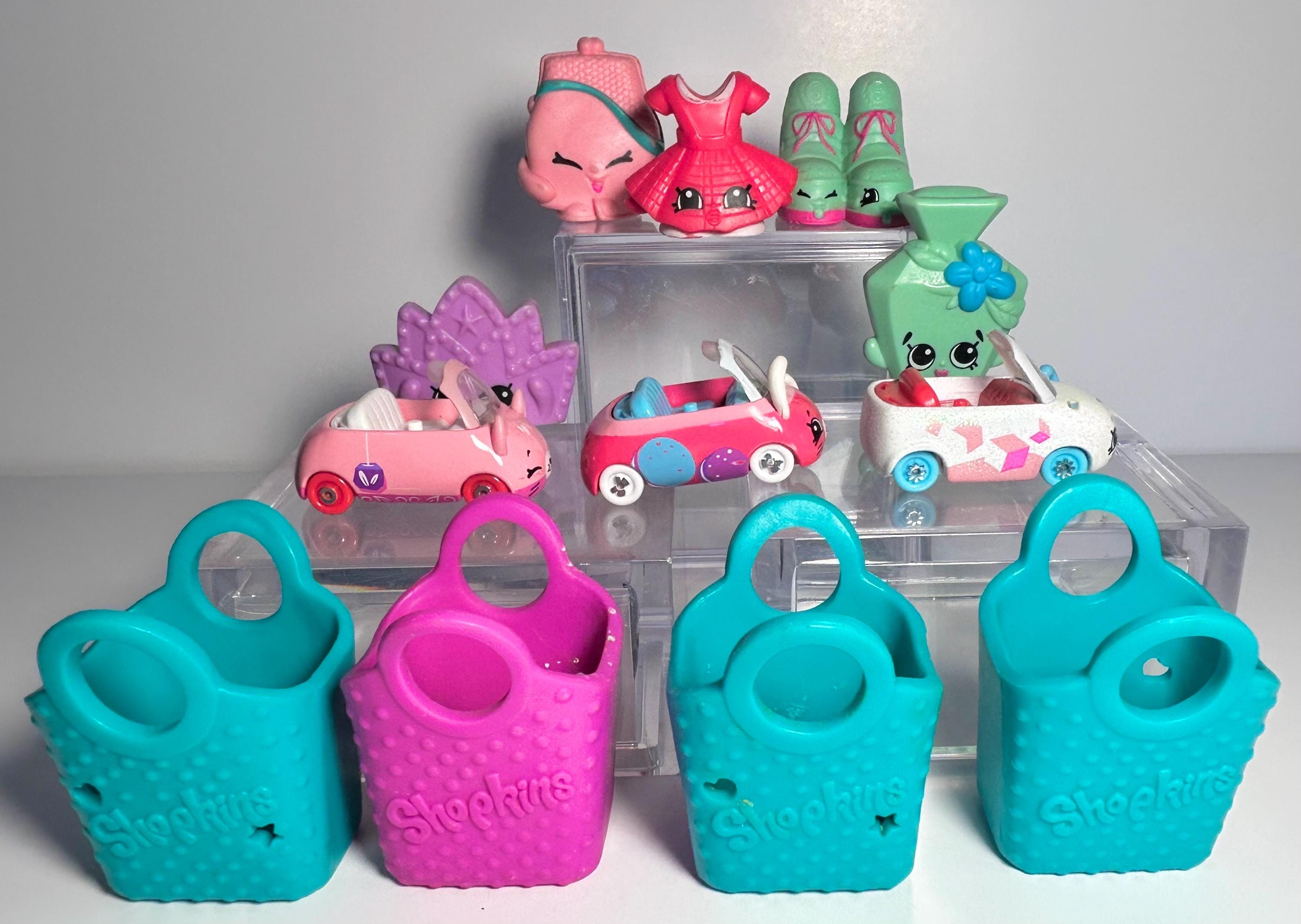Shopkins Jumbo Mcdonald's Lot, Moose Cutie Cars, Totes, 12 Piece