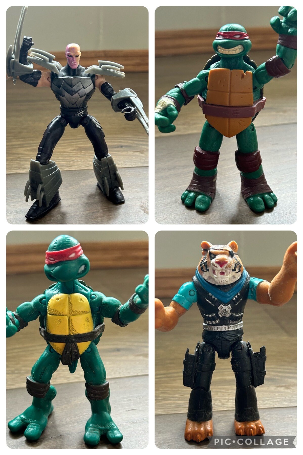 Mirage Raph Teenage Mutant Ninja Turtles TMNT Action Figures Raphael Tiger Claw the ...