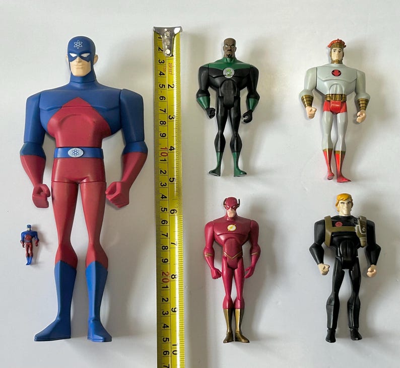 Justice League Unlimited Action Figures the Atom Green Lantern John