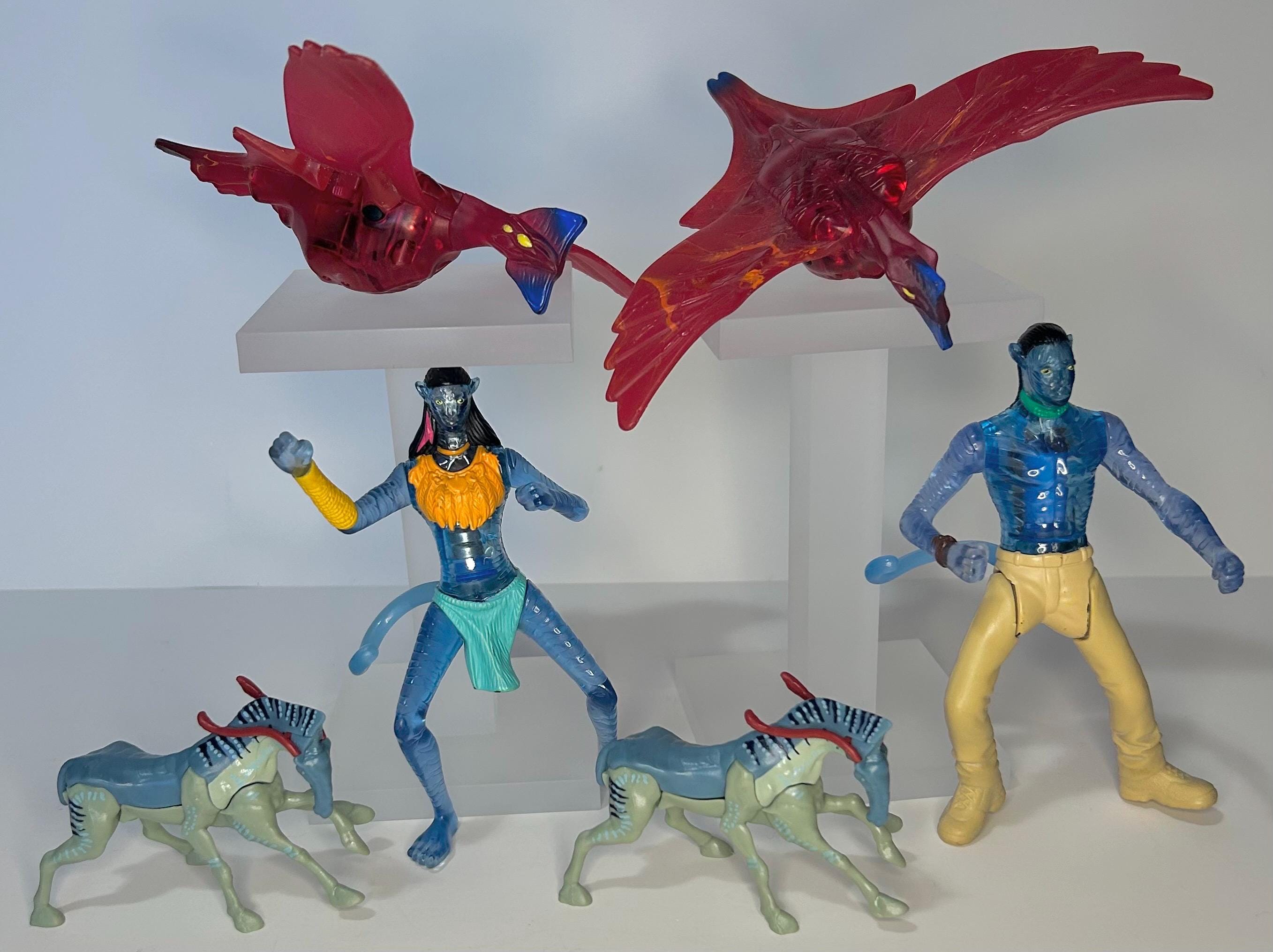McDonald's Avatar Movie Action Figures Set of Jake Sully Neytiri Great  Leonopteryx Na’Vi Kinder Surprise Direhorses