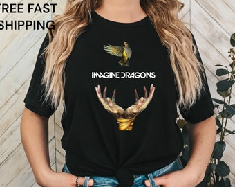 Imagine Dragon shirt | Imagine Dragon Tour 2023 T-Shirt Merch | Imagine Dragon Fan Gift Unisex Shirt and Sweatshirt