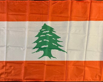 Lebanon Lebanese Flag 150x90 cm - 5x3 feet - Medium to big Large size 150cm