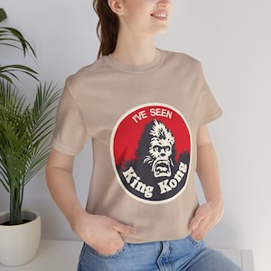 Retro I Saw King Kong Shirt, King Kong 1976 Shirt, Retro Shirt, King Kong Shirt, King Kong Fans Shirt, King Kong Lover Shirt, King Kong 1976