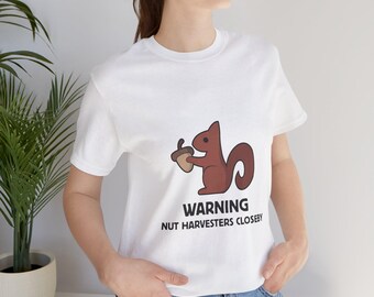 Nut Harvesters Squirrel Shirt, Squirrel Gift, Funny Squirrel Shirt, Squirrel T-Shirt, Squirrel Lover Shirt, Animal Shirt