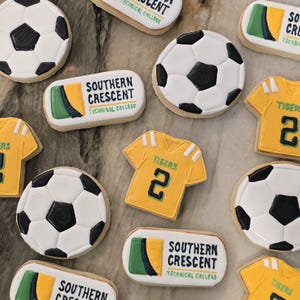 Sport Team & School Themed Decorated Cookies