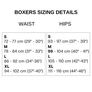 Linen Underwear Boxers Set for Guys, Best Boxer Briefs for Men, Natural Men's Underwear Shorts image 3