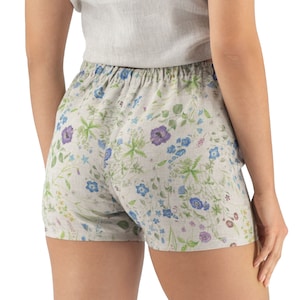 Linen Boxers for Men Briefs Underwear Organic Shorts Set